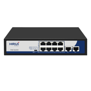 سوئیچ PoE هوشمند HR900-AF-82N با ۸ پورت PoE و ۲ پورت Uplink