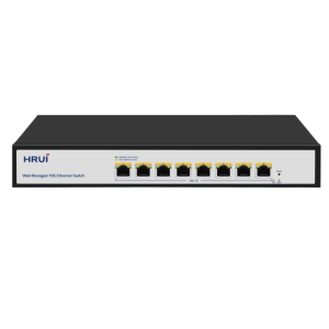 سوئیچ تحت وب HR902-SWTGW2C80N با 8 پورت PoE