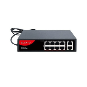 سوئیچ شبکه 8 پورت PoE الکاتو مدل ELKATO EL-1SBL082BP-120W