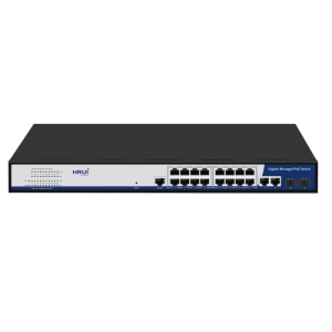 سوئیچ مدیریتی لایه ۲ PoE اچ ار یو ای HRUI مدل HR-AFGM-1622S-300