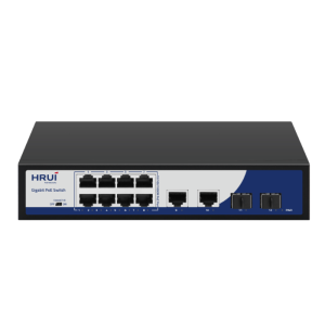 سوئیچ PoE گیگابیت 12 پورت HR900-AFG-822NS – هوشمند با قابلیت AI