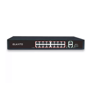 سوییچ شبکه ۱۶ پورت PoE الکاتو مدل L-1SB1621GP-250W(V) با آپلینک گیگابیتی و پورت SFP